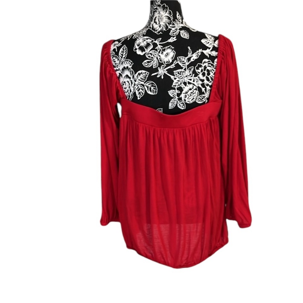 Victoria Secret by Moda International X-large red on -off shoulder top shelf bra